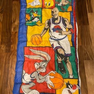 Vintage 1996 Space Jam Sleeping Bag *clean/rare*